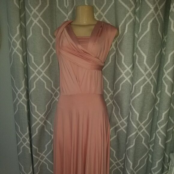 Infinity Bandeau Convertible Bridesmaid Dress Multiway Wrap Long Wedding… - Picture 10 of 16